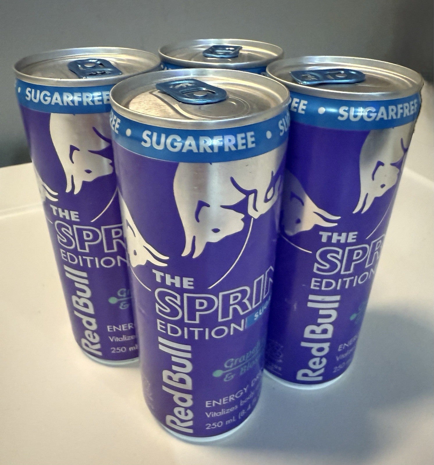 4 Red Bull Spring Edition Grapefruit & Blossom Energy Drink 8.4 OZ DISCONTINUED
