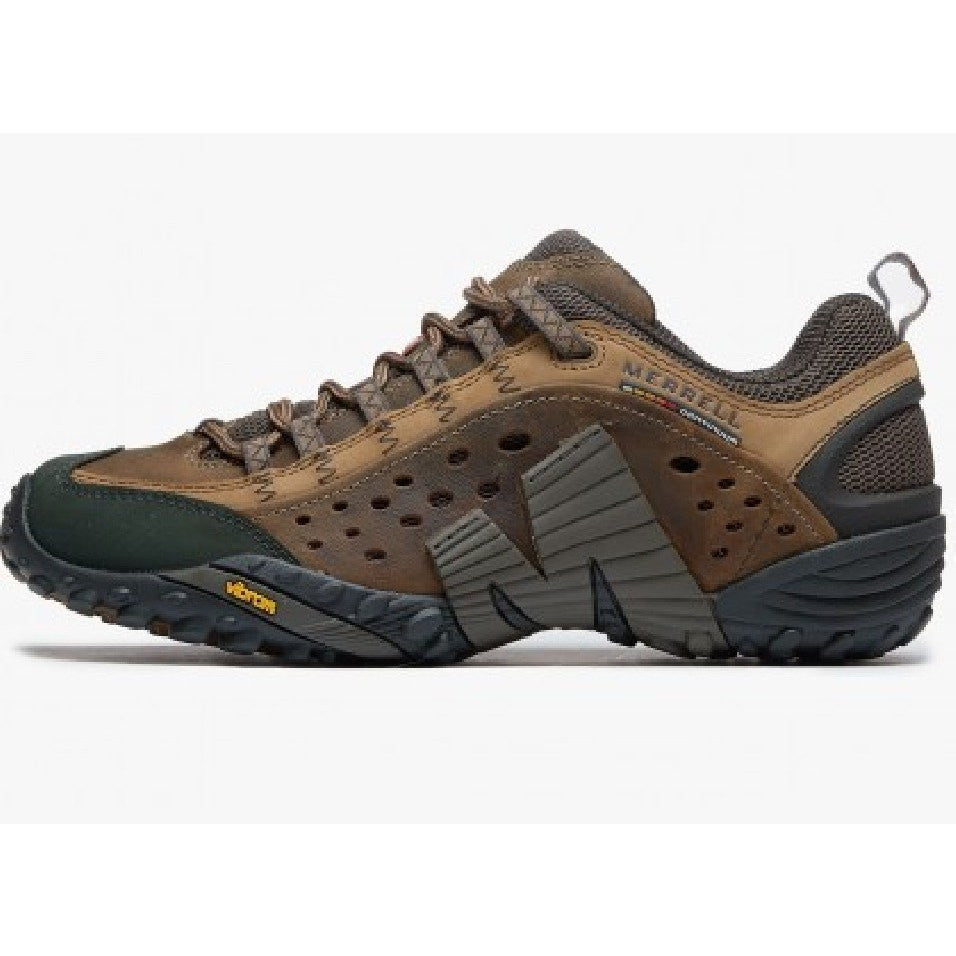 New -Merrell Intercept Men’s Low Rise Hiking Shoe- brown, size 9