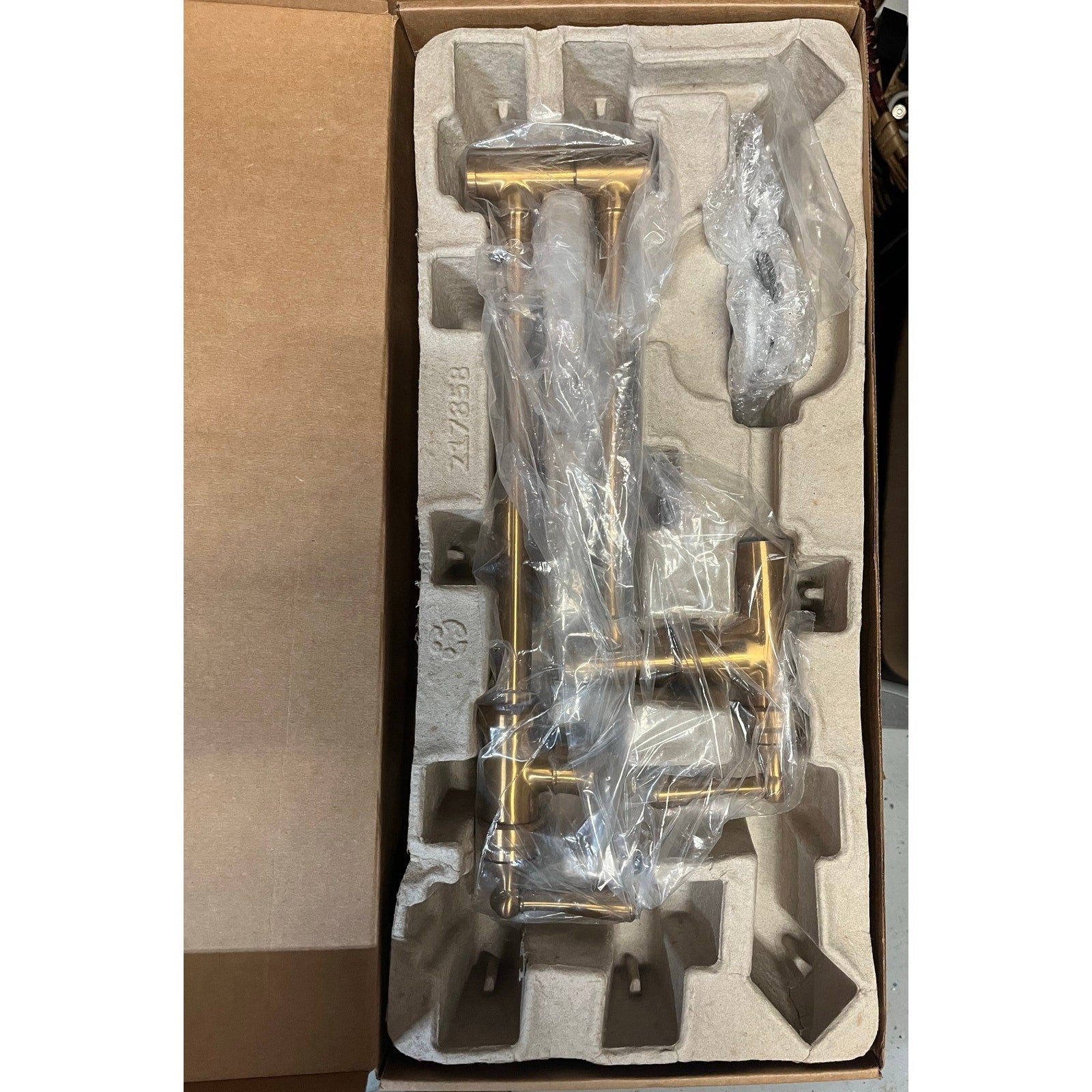 Moen S664BG Traditional Wall Mount Swing Arm Pot Filler -Brushed Gold