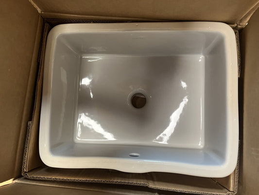 Kohler Verticyl K-8189-95 Ice Grey Rectangular Undermount Bathroom Sink
