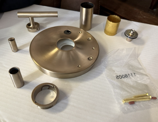 Kohler K-T14501-4-BV Purist Rite-Temp Valve Trim Brushed Bronze – Lever