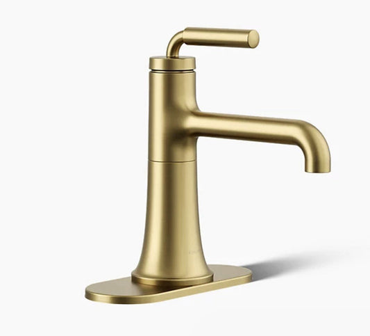 Kohler Tone 1-Hole 1.2 GPM Bathroom Sink Faucet 27415-4G-2MB – Moderne Brass
