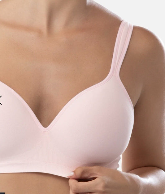 Underoutfit- 460 The Perfect Neckline Bra, size XL crystal rose