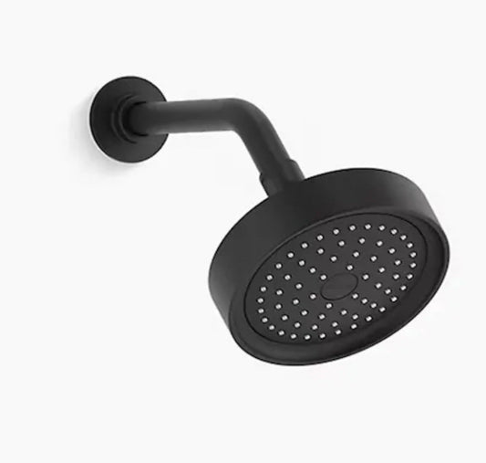 Kohler K-965-AK-BL Purist 2.5 GPM Shower Head Matte Black