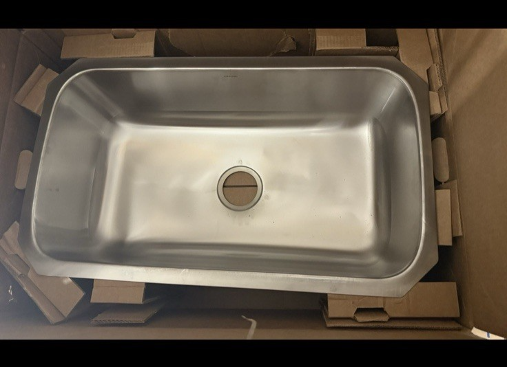 KOHLER Sterling McAllister 11600‑NA – 29½″×18½″ Undermount Single‑Bowl Stainless