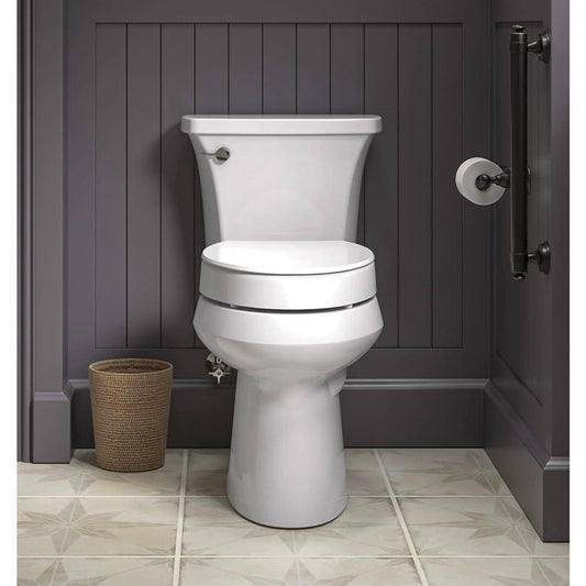 Kohler 25876-0 Hyten Elevated Quiet Close Round Seat