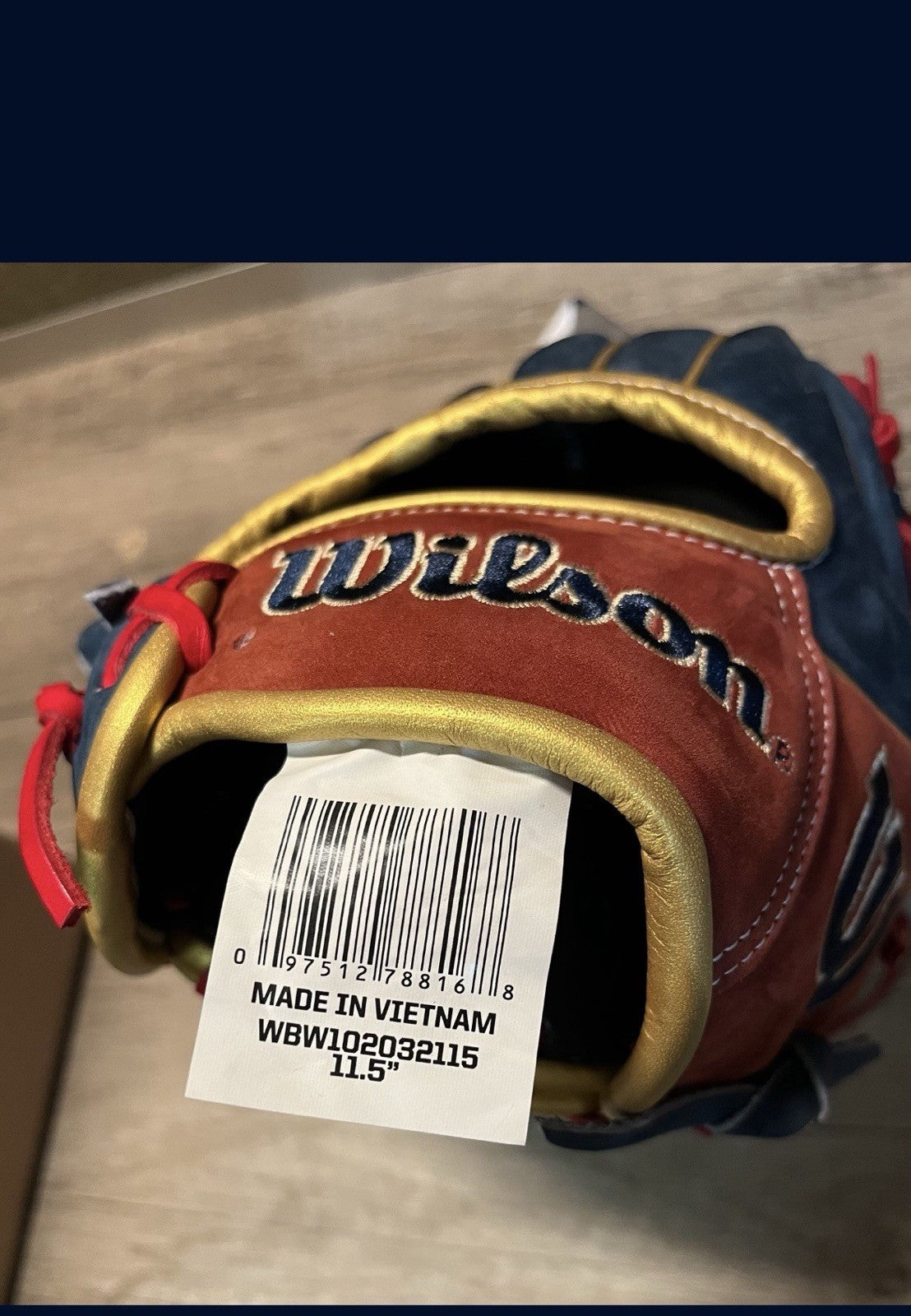 🧤 Wilson A2000 11.5” Pro Stock Infield Glove – Model 1786 | Right Hand Throw |