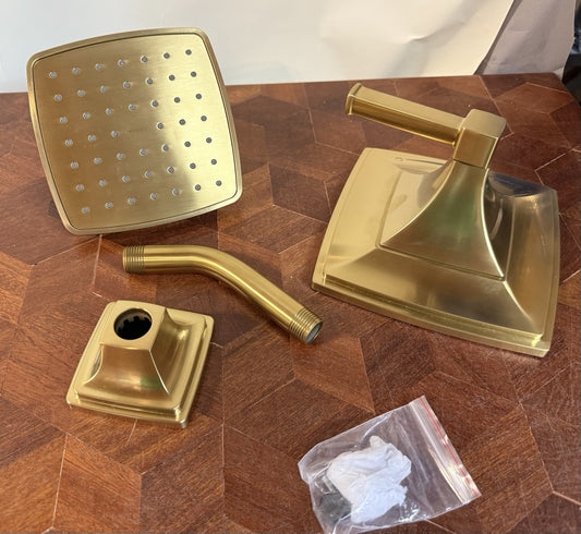 KOHLER Riff Shower Trim Kit TS27404-4G-2MB – Brushed Moderne Brass (Valve Not In