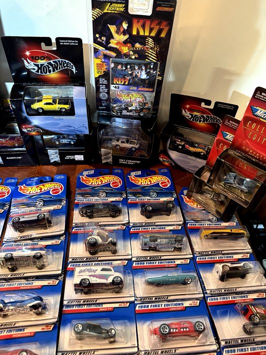 Hot Wheels Collection Lot – 75 Cars 🚗 First Editions, Classics, Rare Sets!
