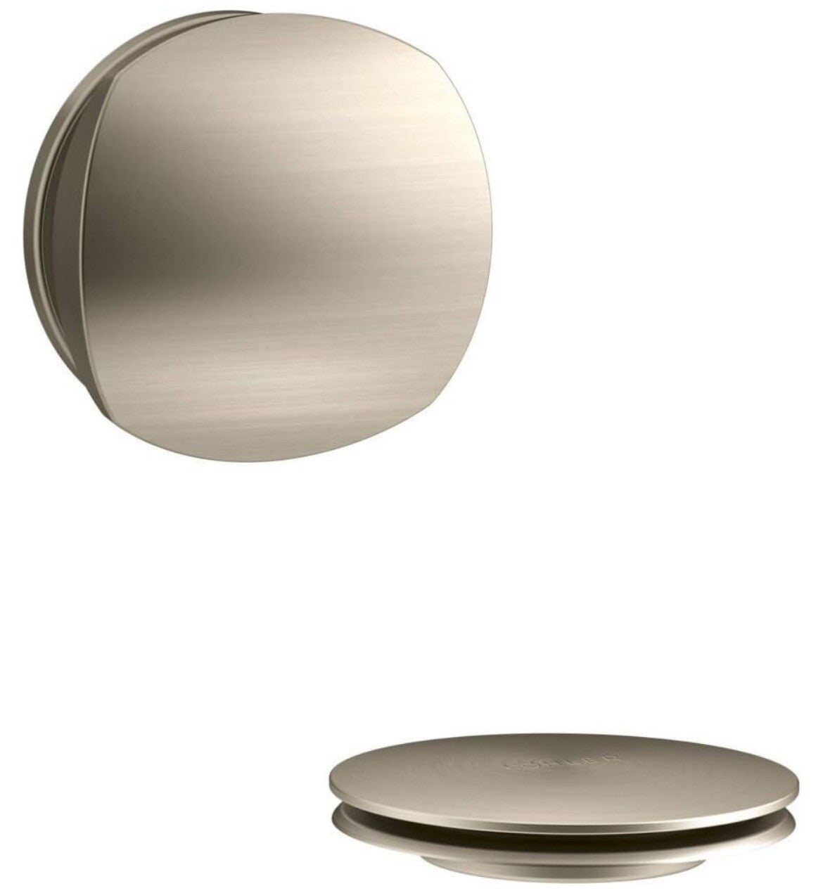 Kohler T37391-BV Pureflo Cable Bath Drain Trim in Vibrant Brushed Bronze