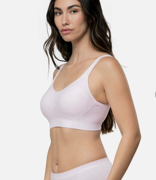 Underoutfit The Comfort Shaping Bra w/ adjustable straps 459- size Large pink-a