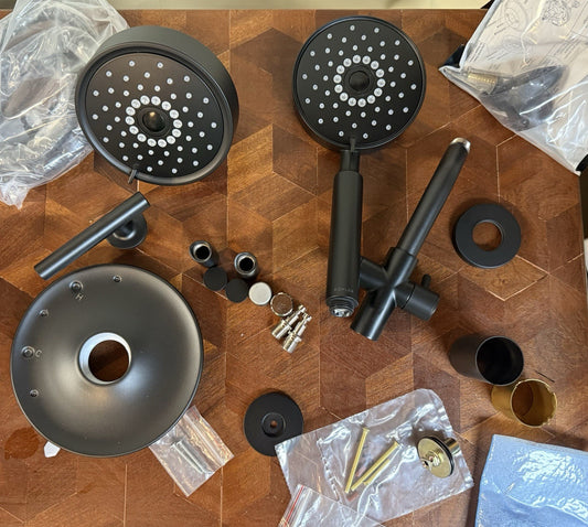 Kohler Purist Complete Shower Trim Kit – Matte Black (22181-G-BL Set, Open Box)