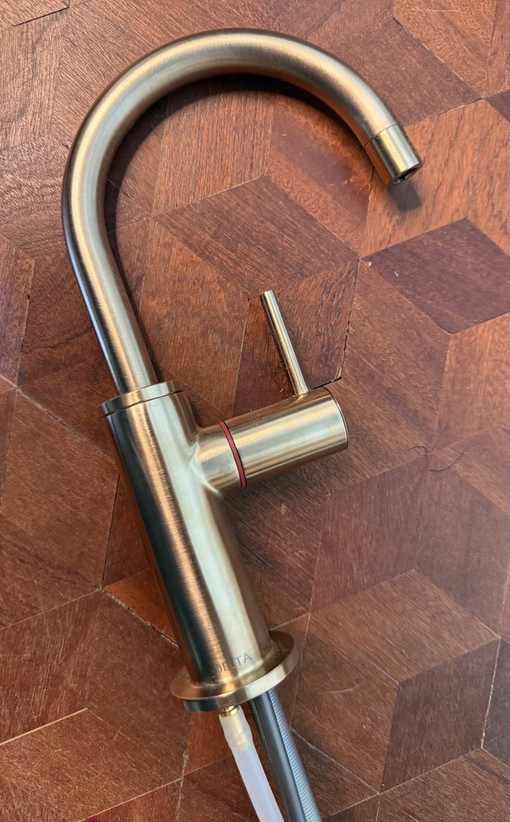 Delta 1930LF-H-CZ Instant Hot Water Dispenser Faucet – Champagne Bronze