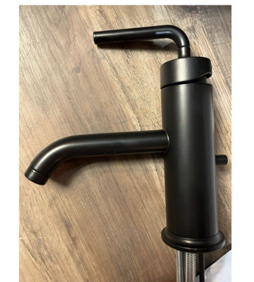 Kohler Purist Bathroom Faucet | Matte Black | Model 14402-4A-BL | 1-Handle Deck