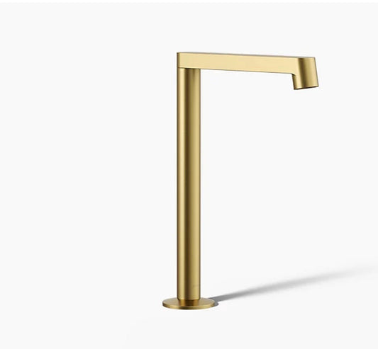 Kohler 23887-2MB Components Faucet Spout Row Design Brushed Brass 1.2 GPM