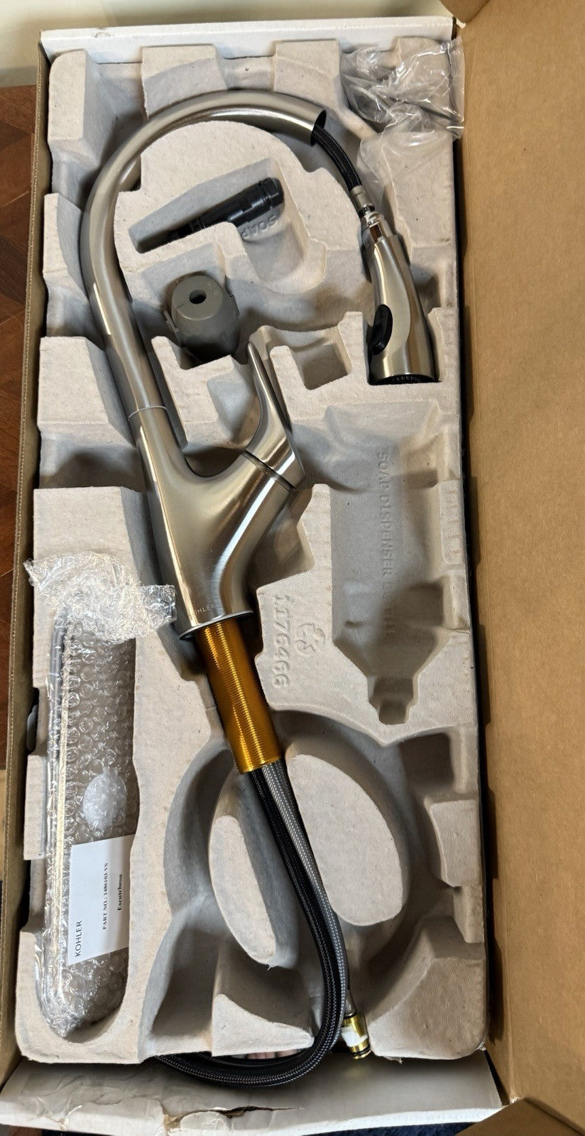 KOHLER Rival Pull-Down Kitchen Faucet 1.5 GPM – Vibrant Stainless (K-30469-VS)