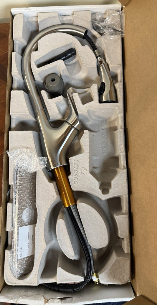 KOHLER Rival Pull-Down Kitchen Faucet 1.5 GPM – Vibrant Stainless (K-30469-VS)