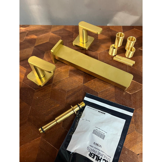 Kohler T27120-4-2MB Parallel Wall Mount Faucet Trim Brushed Brass Open Box