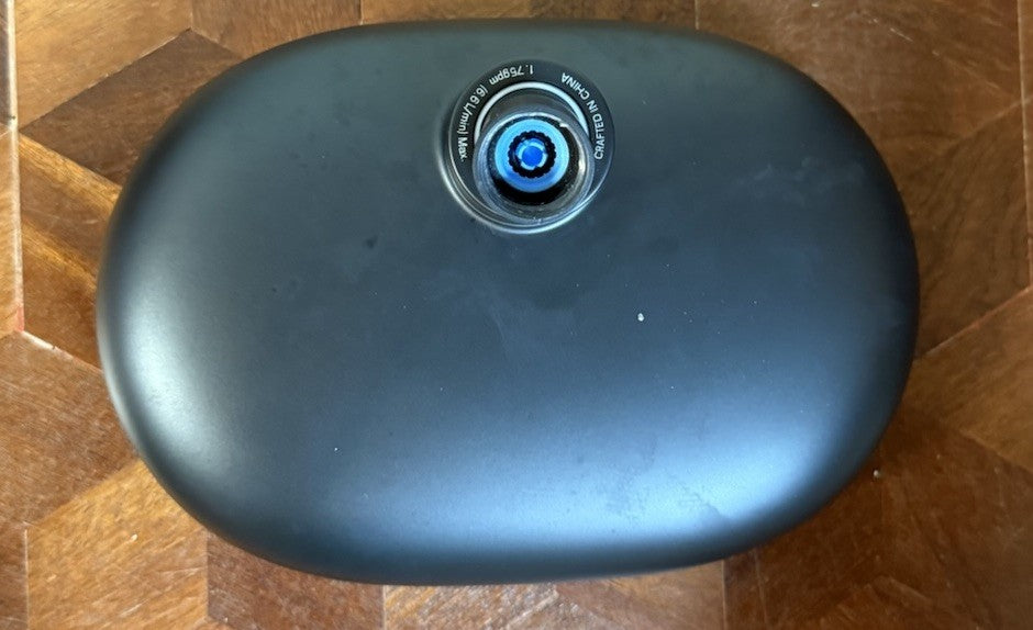 Kohler Statement 3-Spray Patterns 8 in. Wall Mount Fixed Shower Head Matte Black