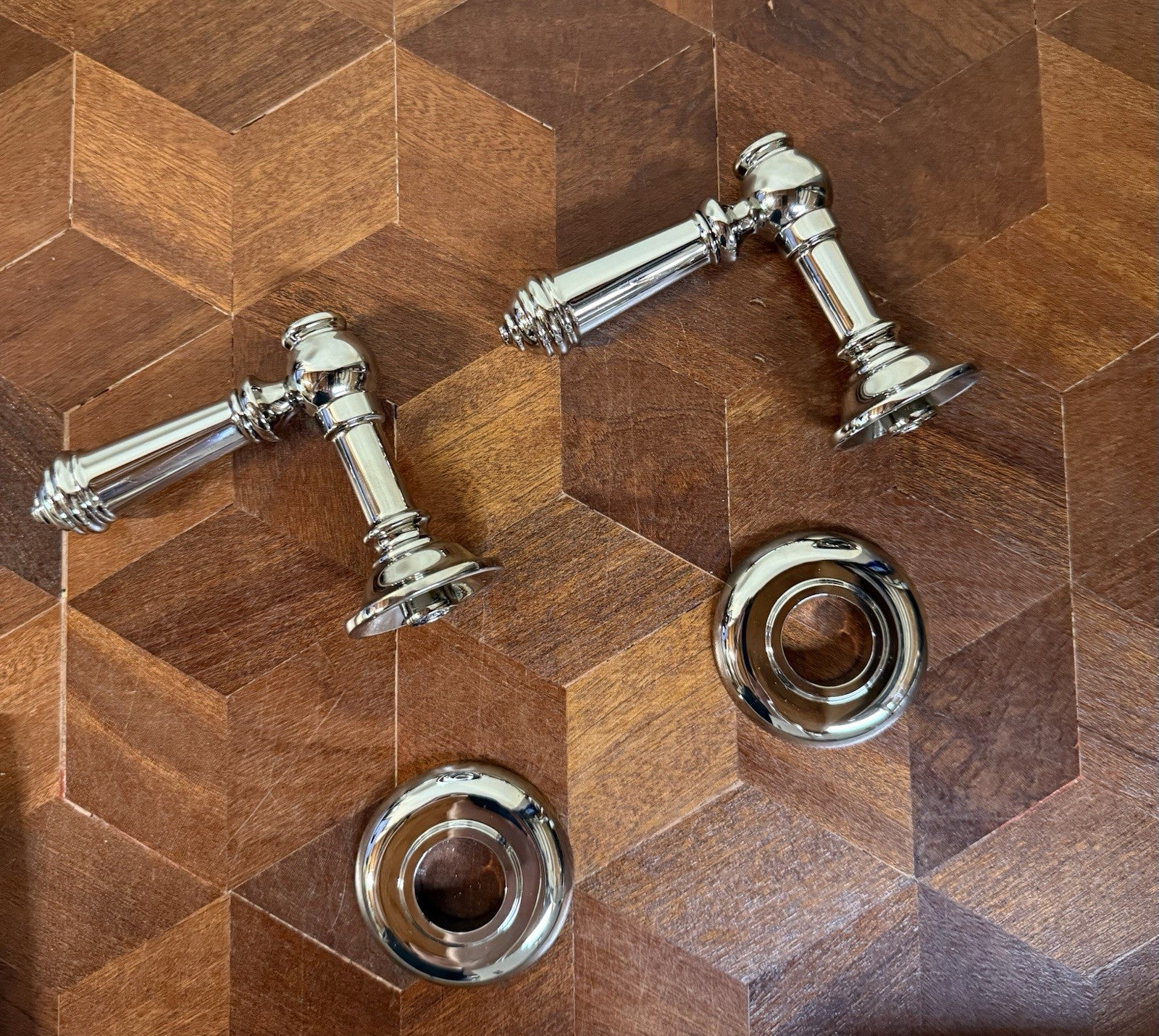 🛁 Kohler K-T98071-4-SN Artifacts Lever Handles – Roman Tub Filler Trim (Nickel)