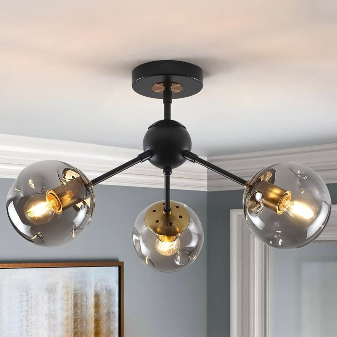 YNZEFLY 3 light Ceiling Light Fixture