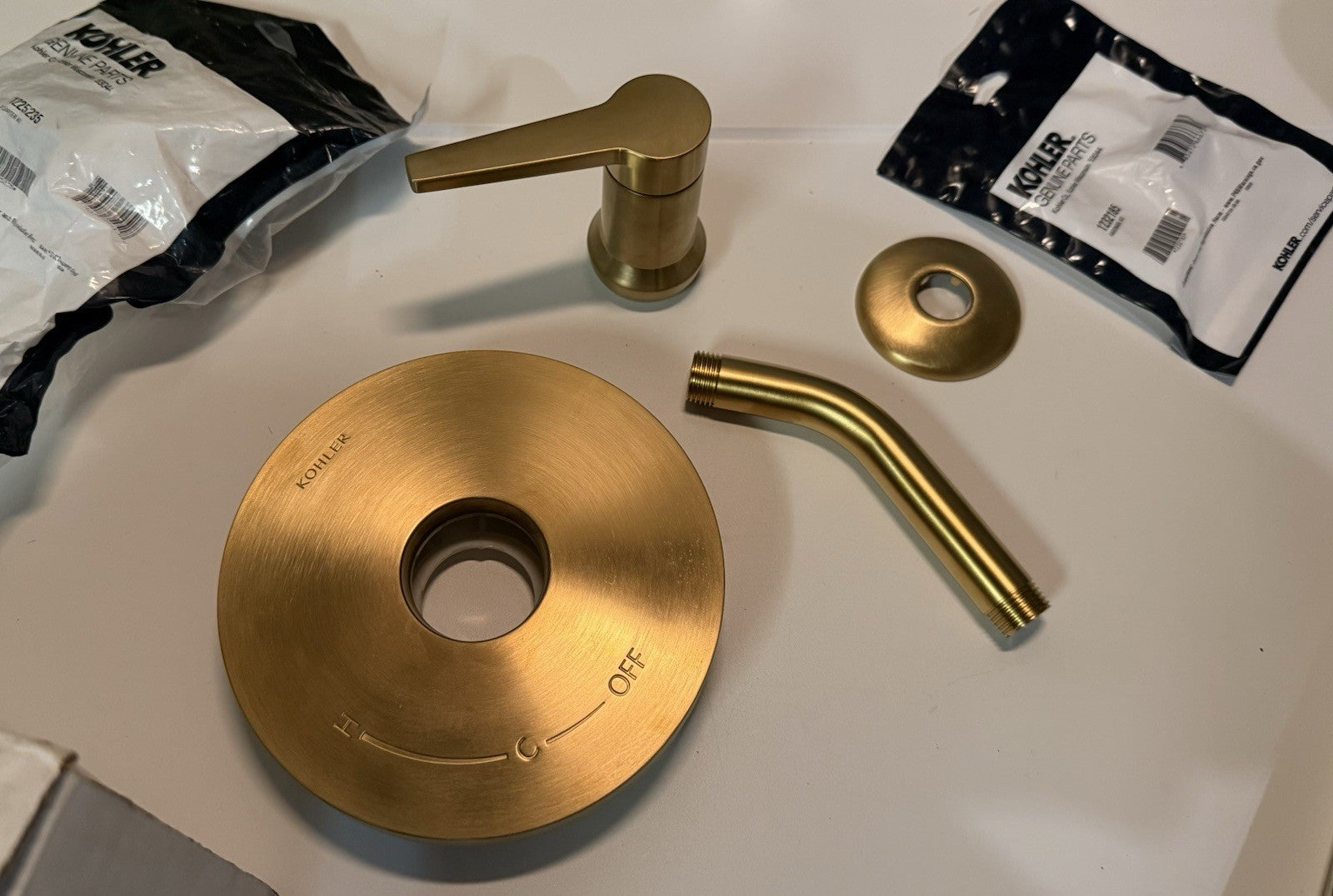 Kohler K-Tls97077-4 Pitch Shower Only Trim Package - Vibrant Brushed Moderne
