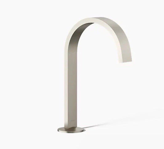 Kohler K-77968-CP Components Ribbon Spout 1.2 GPM – Polished Chrome – Deck-Mount