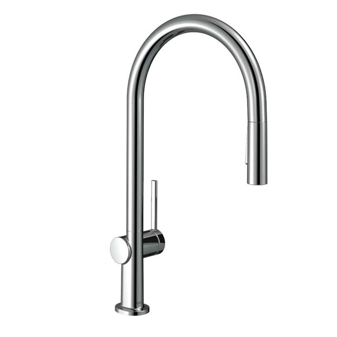Hansgrohe 72846801 Talis N Kitchen Faucet Pull Down 2-Spray Steel Optik