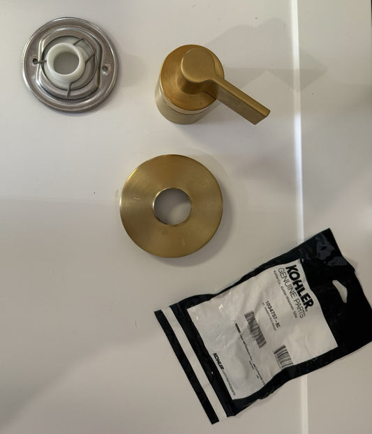 Kohler K-T78026-4-2MB Components Transfer Valve Trim Vibrant Brushed Moderne Bra
