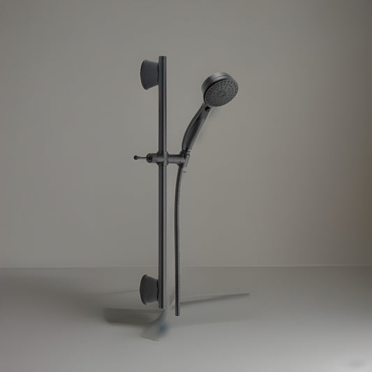 Delta 51549-BL Matte Black Multi-Function Hand Shower w/ Slide Bar – 1.75 GPM