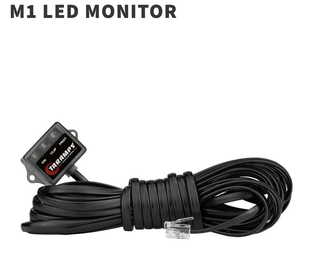 M1 LED Monitor Operational Status LED, On, Clip and Protection, Safety Car Audio