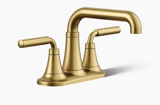 27414-4K-2MB Tone Bathroom Sink Faucet, Centerset Bathroom Faucet