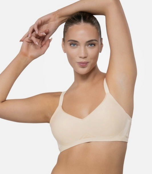 NEW STYLE -Underoutfit The Pureshape /2 Bra - 1277  Size M Sand