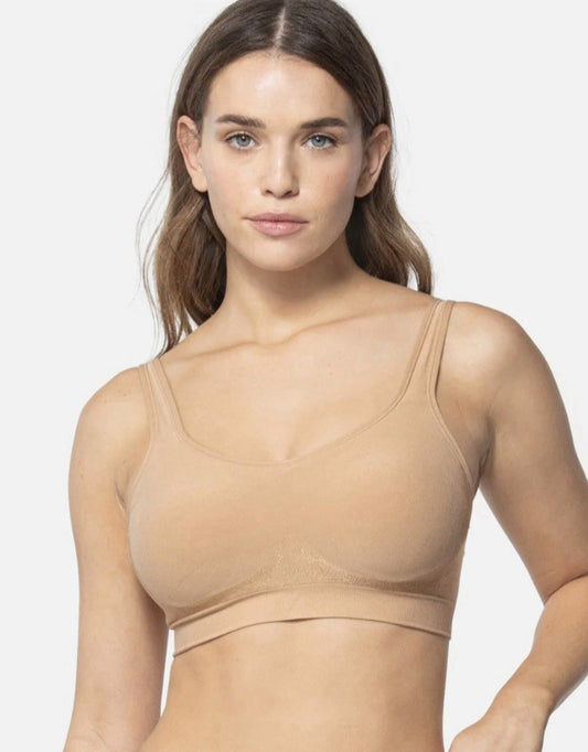 Underoutfit The Comfort Shaping Bra w/ adjustable straps 459- size 4xl, Coffee