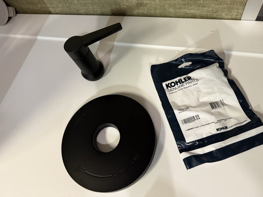 Kohler Pitch TS74042-4-BL Shower Valve Trim Handle – Matte Black