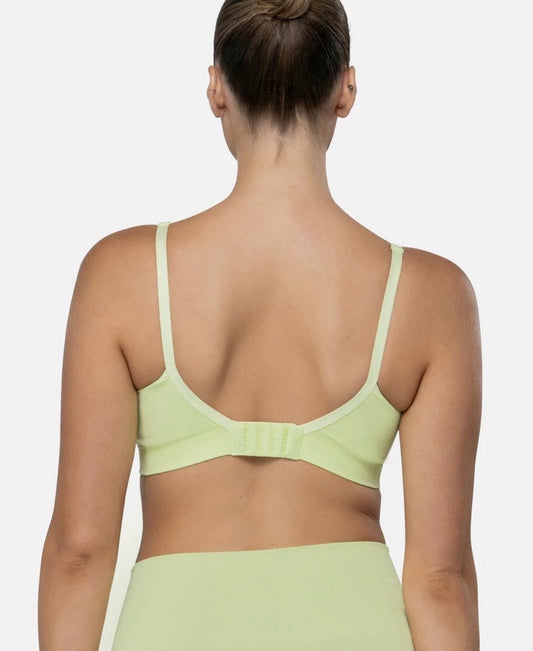 Underoutfit Full Coverage Comfort Bra - 454,  Lime size Large
