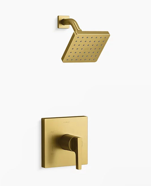 Kohler Honesty Rite-Temp Shower Trim Kit TS99764-4-2MB – Moderne Brass, 2.5 GPM