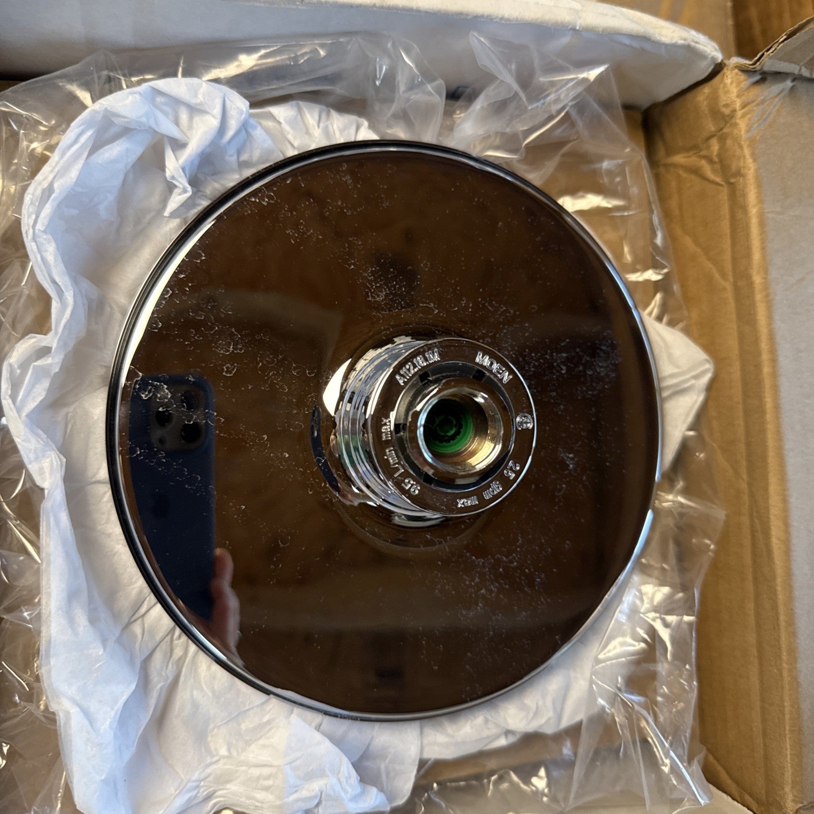 Moen S176 Fina 7-Inch Rainshower Shower Head-  Chrome
