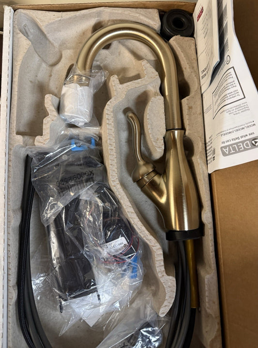 Delta 9678TL-CZ-DST Beverage Faucet – Champagne Bronze Touch-Less Filtered Water