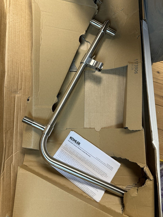 Kohler K-45212-BN HydroRail Shower Column Retrofit Kit Brushed Nickel