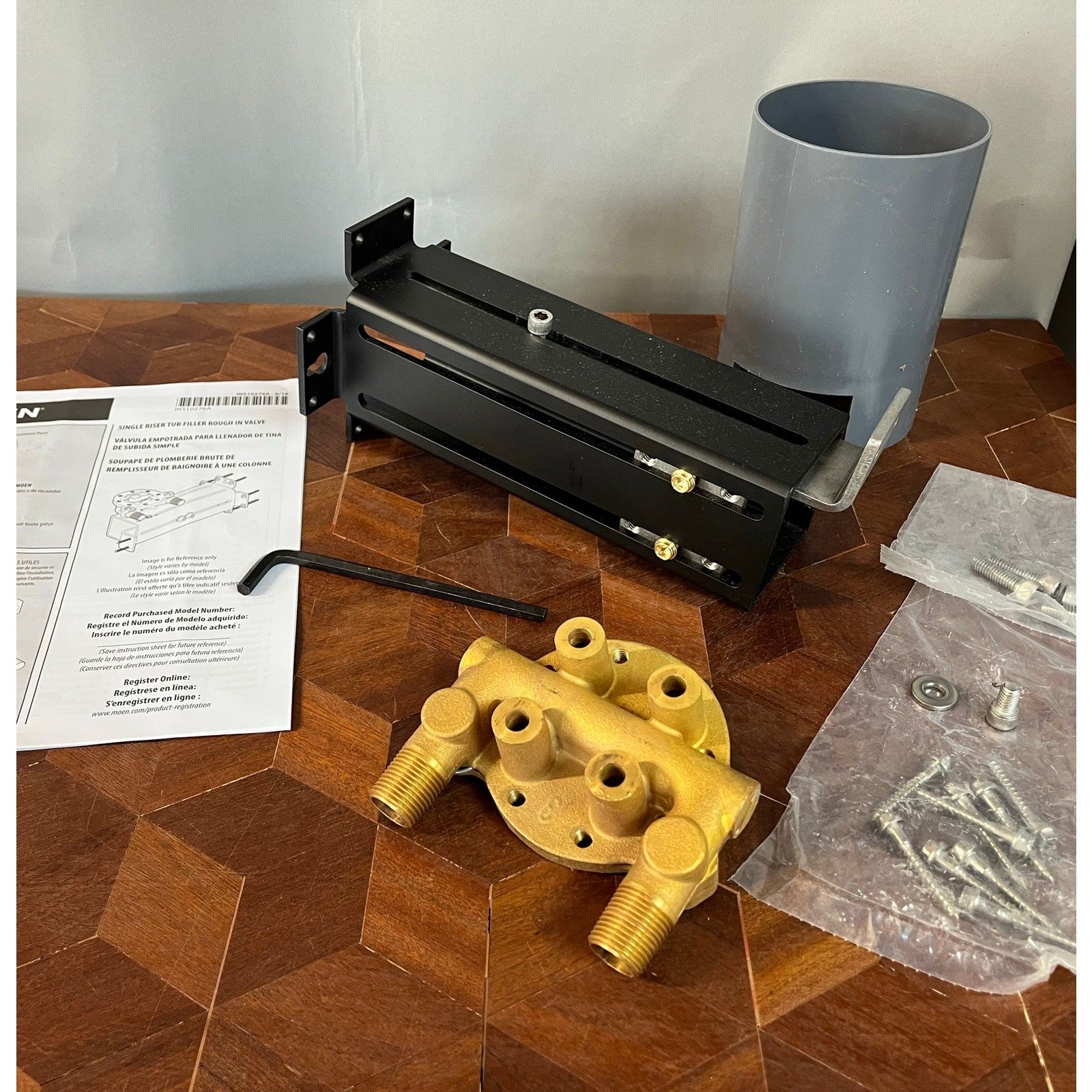 Moen TS50100 M-Pact Single Risaer Floor Joist Mounting Kit