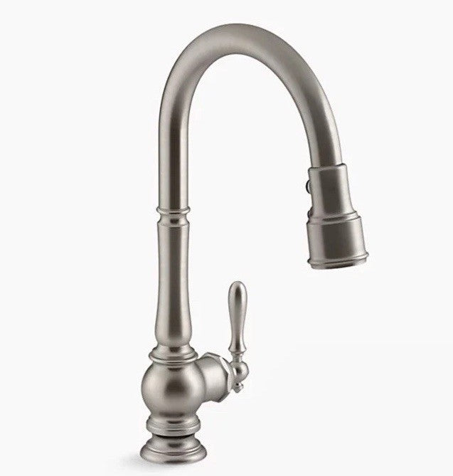 Kohler K-99259-VS Artifacts Pull-Down Kitchen Faucet – Vibrant Stainless