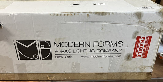 Modern Forms Chaos Wall Sconce Or Flush Mount 32” Black WS-64832-BK