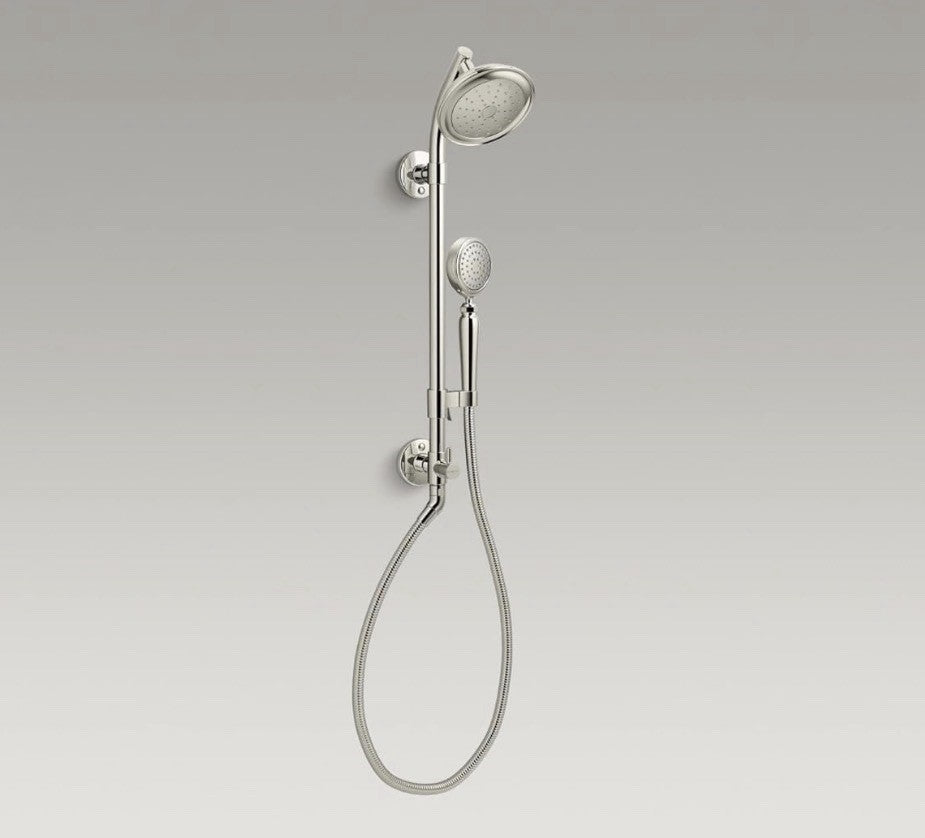 Kohler Artifacts HydroRail-S Shower Column Kit – Polished Nickel (2.5 GPM)