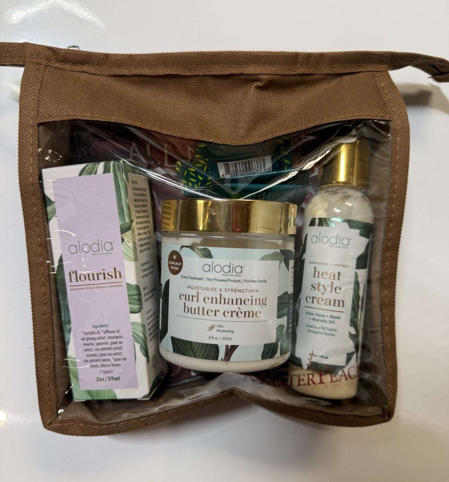 Alodia Hair Care Bundle - Valued at $84 Florish, butter cream & heat style cream