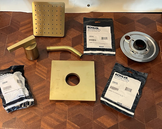 Kohler Honesty Rite-Temp Shower Trim Kit TS99764-4-2MB – Moderne Brass, 2.5 GPM