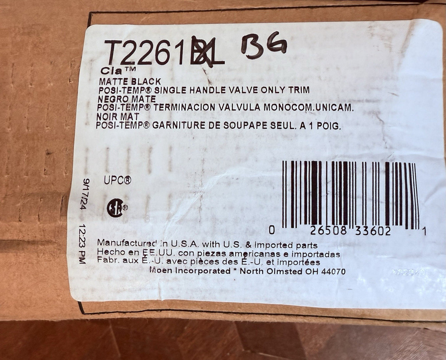 Moen T2261BG Cia Single Handle - Brushed Gold