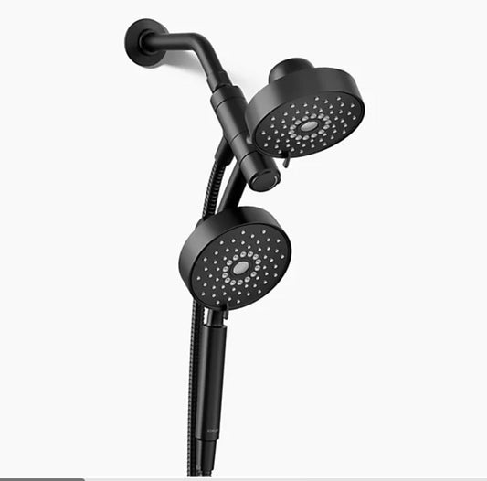 Kohler K-23219-G-BL Purist 2-in-1 Multifunction Shower Combo Matte Black 1.75 GP