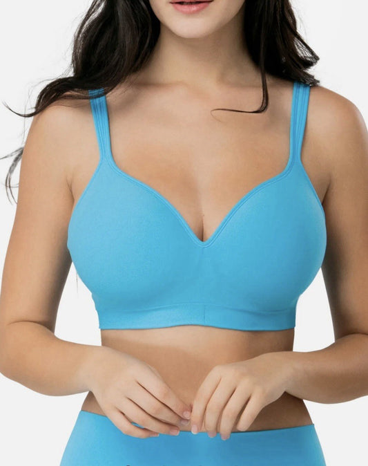 Underoutfit- 460 The Perfect Neckline Bra, size XL Aquarius