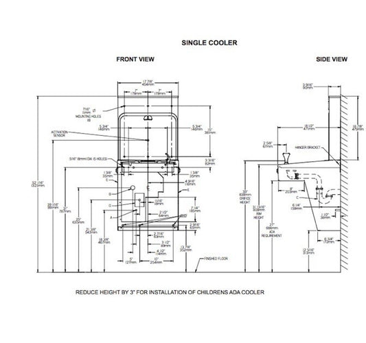 Elkay HTHB-HAC-RF Water Fountain Machine